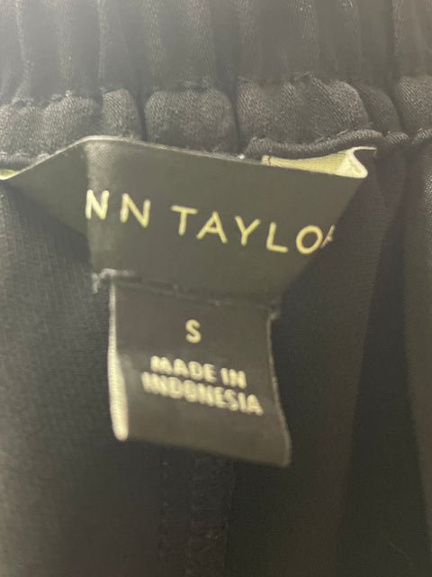 Pantalón Ann Taylor Elastico Ajustado Negro - Talla S