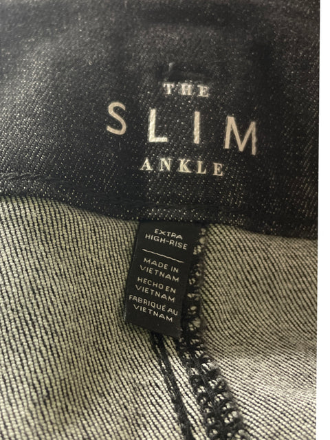 Pantalón The Slim Ankle Recto Ajustado Negro - Talla 4