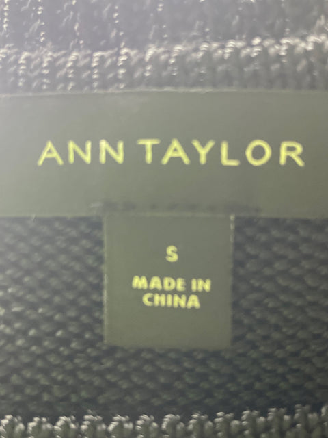 Blusa Ann Taylor Puntos Manga corta Negro - Talla S