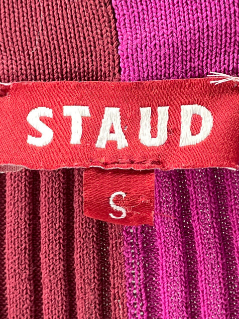 Vestido Staud de Viscosa Shoko dress Rosado - Talla S