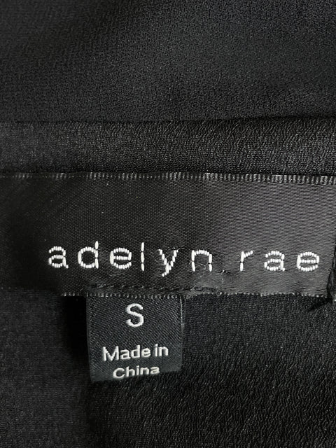Romper Adelyn Rae Midi Lentejuelas Negro - Talla S