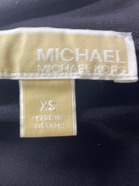 Falda Michael Kors Liso Suelto Negro - Talla XS