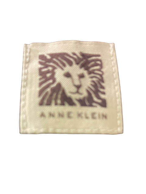 Vestido Anne Klein Estampado Sin mangas Rojo - Talla S