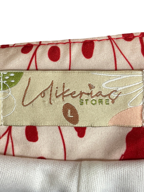 Conjunto Lolikerias Estampado Rojo - Talla L