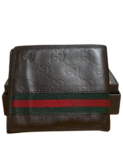 Billetera Gucci Marrón - Talla U