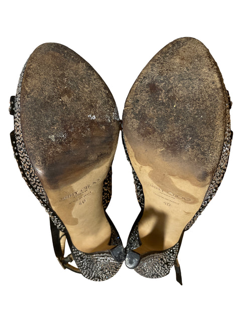 Zapato Jimmy Choo Plataforma Negro - Talla 40