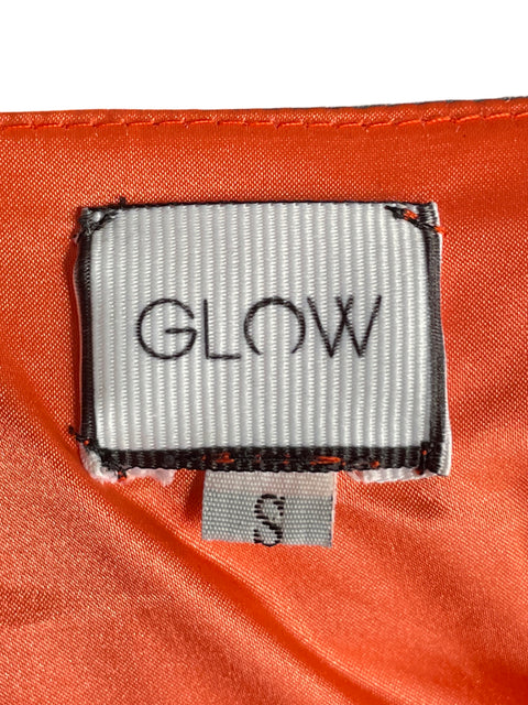 Vestido Glow Maxi Estampado Floral Naranja - Talla S