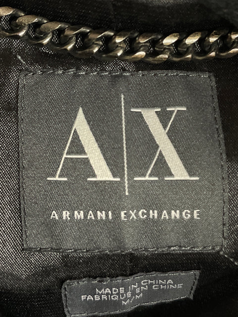 Abrigo Armani Exchange de Algodón Manga larga Negro - Talla S