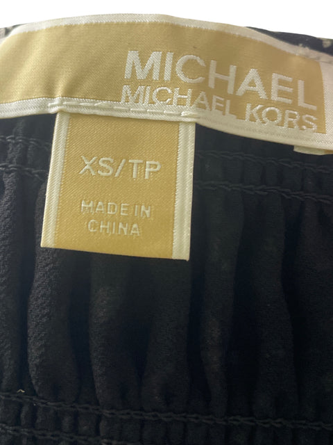 Vestido Michael Kors Ajustado Sin mangas Negro - Talla XS