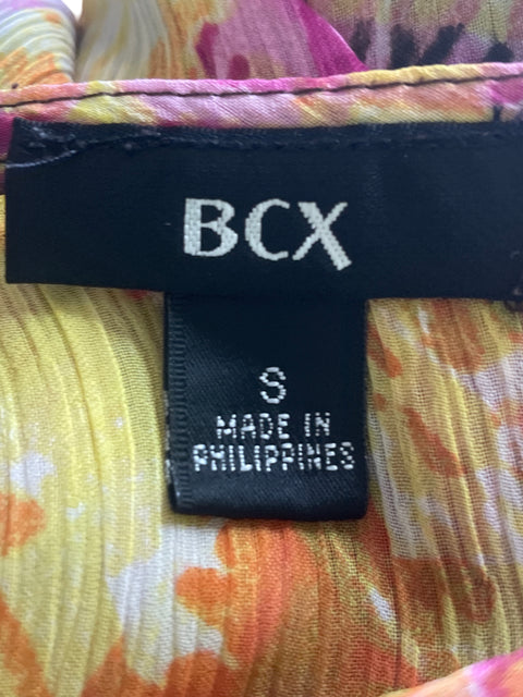 Blusa Bcx Ruchas Sin mangas Rosado - Talla S