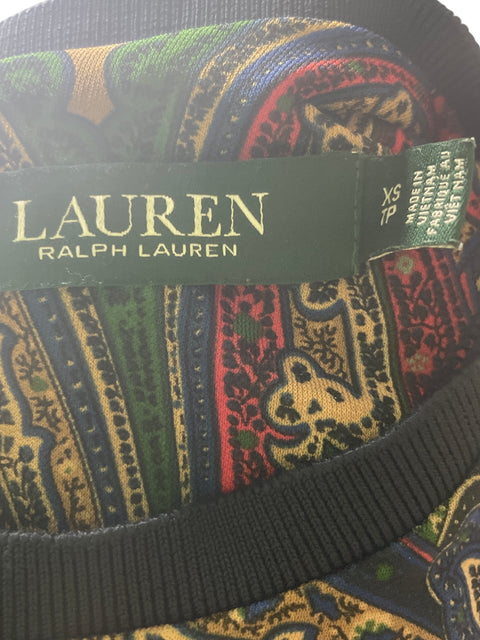 Blusa Ralph Lauren Estampado Manga corta Rojo - Talla XS