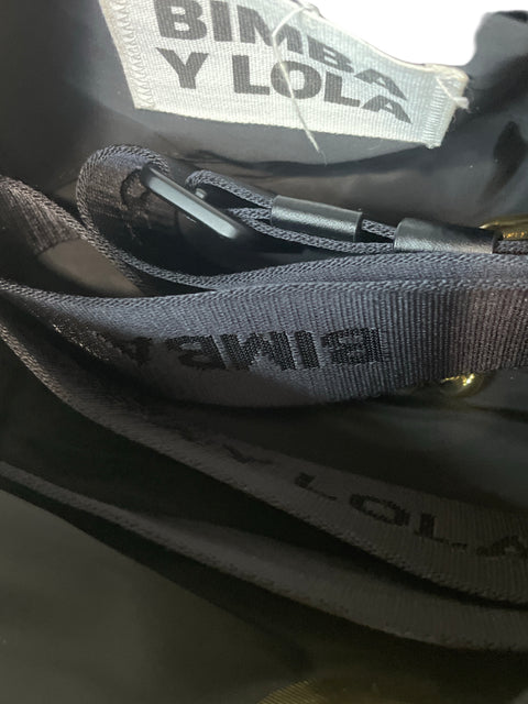 Cartera Bimba Y Lola Strap Zipper Negro - Talla U