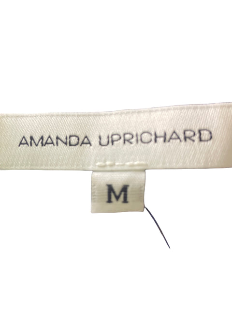 Blusa Amanda Uprichard Estampado Manga larga Azul - Talla M