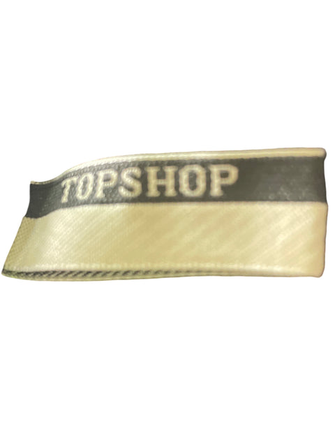 Vestido Topshop Tejido Sin mangas Azul - Talla 10