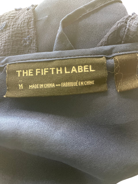 Blusa The Fifth Label Tiras Suelto Azul - Talla M