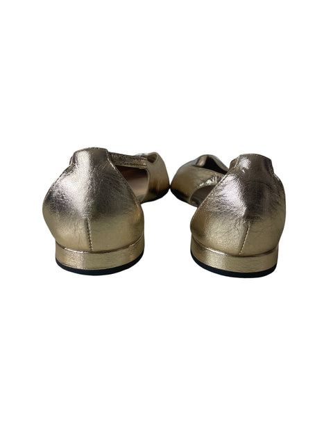 Zapato Arezzo Punta cerrada Tiras Dorado - Talla 38