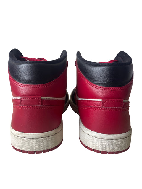 Zapatilla Nike Altas Cordones Rojo - Talla 8