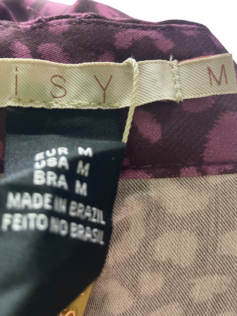 Conjunto Isy Blusa/pantalon Ruchas Morado - Talla M
