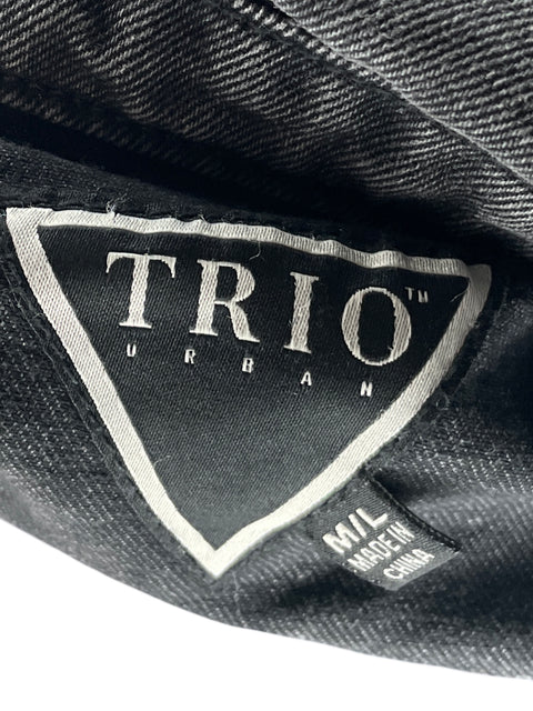 Chaqueta Trío Urban de Algodón Negro - Talla M