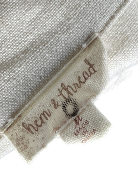Chaleco Hen & Thread de Viscosa Verde - Talla M