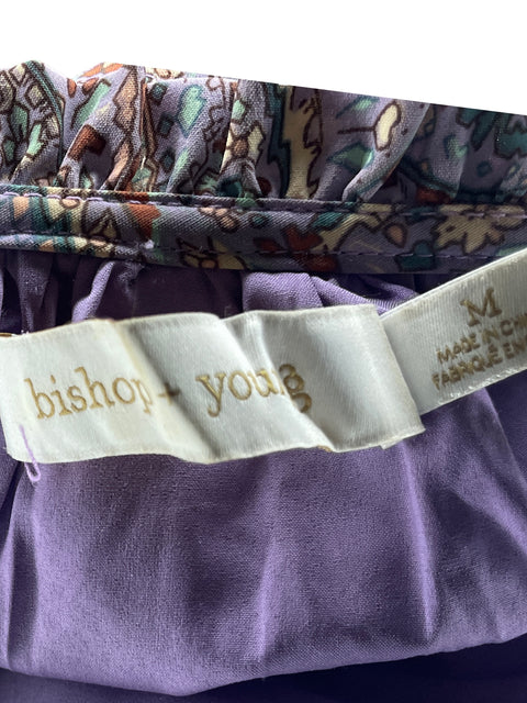 Vestido Bishop And Young Midi Rosado - Talla M
