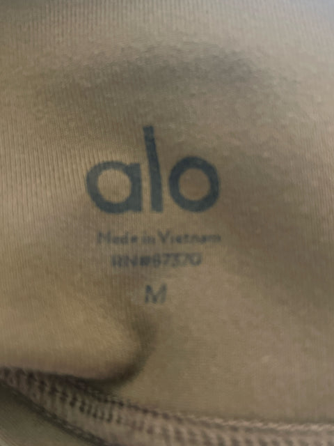Short Alo Deportivo Ajustado Marrón - Talla M