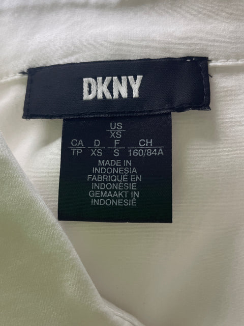 Camisa Dkny Manga larga Botones Blanco - Talla XS