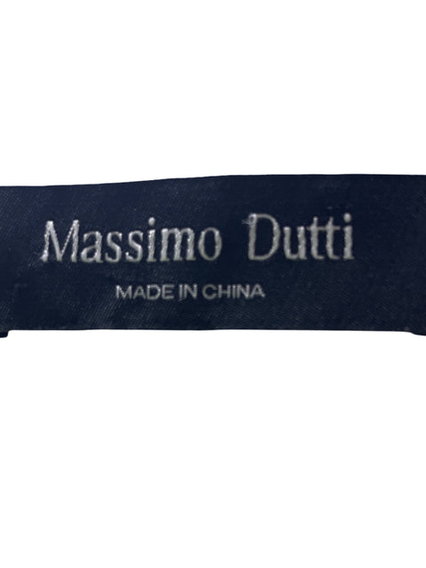 Camisa Massimo Dutti Manga larga Botones Beige - Talla XS