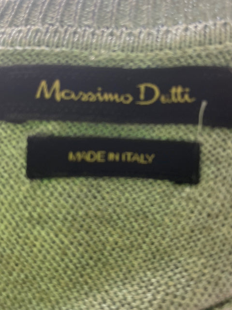 Blusa Massimo Dutti de Viscosa Manga larga Suelto Azul - Talla XL