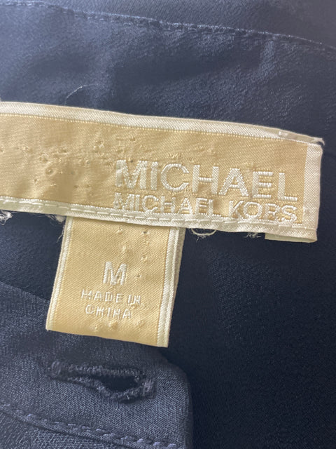 Blusa Michael Kors Manga larga Cuello redondo Negro - Talla M