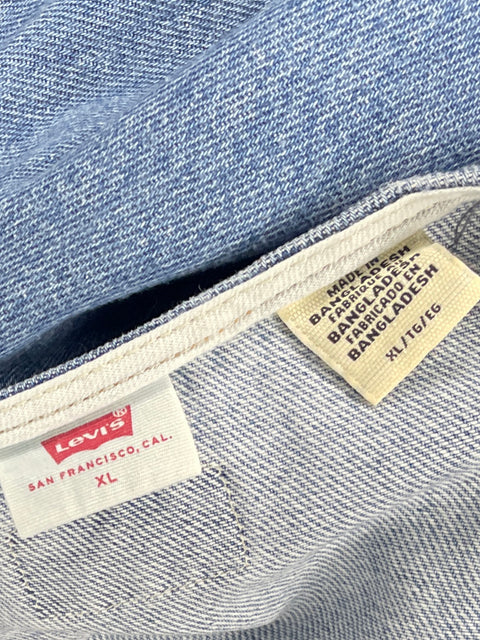 Vestido Levi's de Algodón Azul - Talla XL