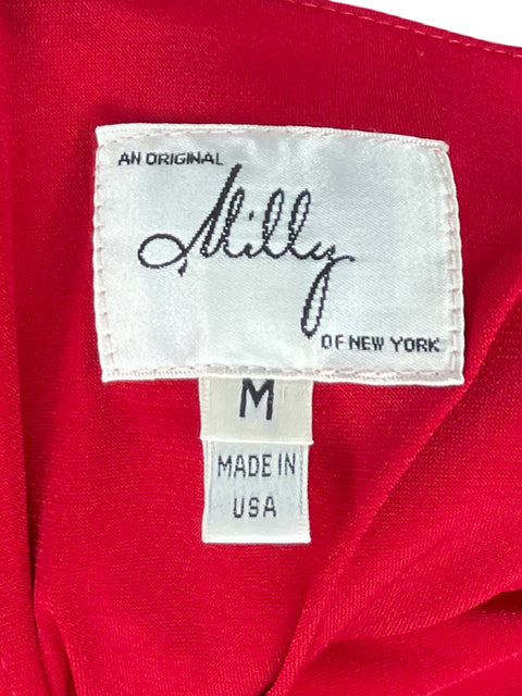 Vestido Milly de Viscosa Mini Rojo - Talla M