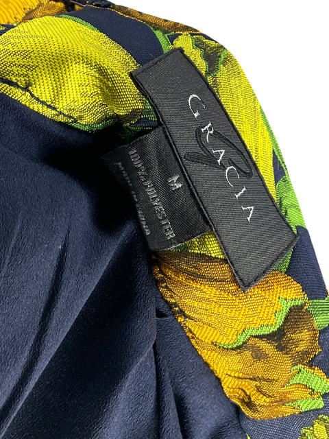 Falda Gracia Midi Verde - Talla M