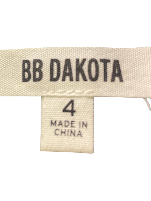 Vestido Bb Dakota Tejido Midi Azul - Talla 4