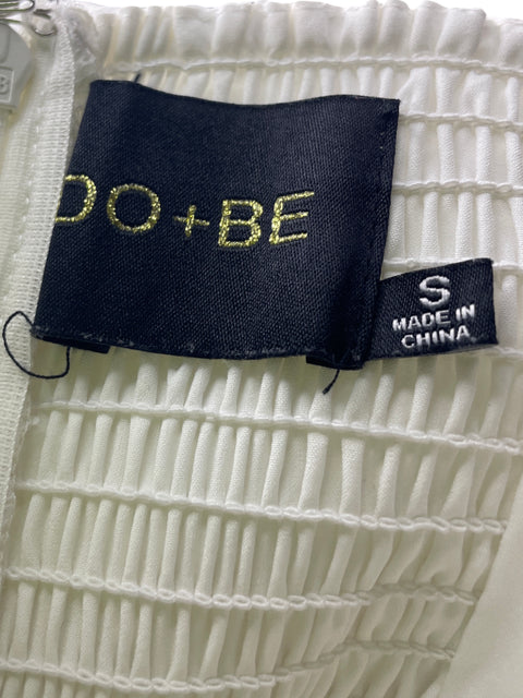 Vestido Do+be Asimétrico Tiras Blanco - Talla S