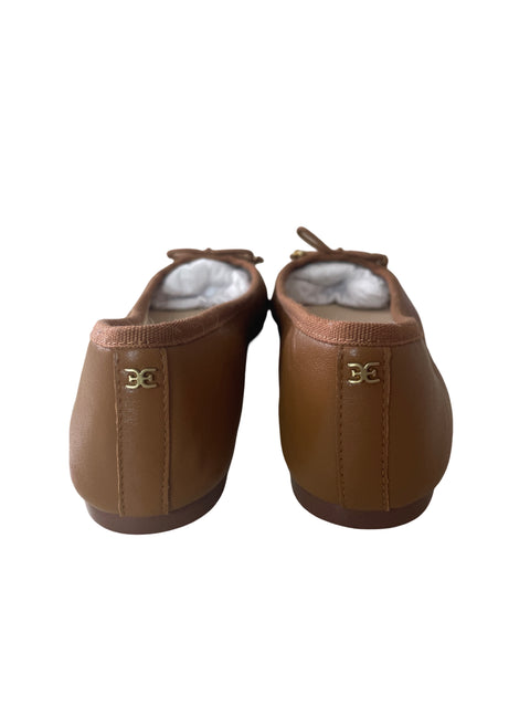 Zapato Sam Edelman Cerrado Lasito Marrón - Talla 5