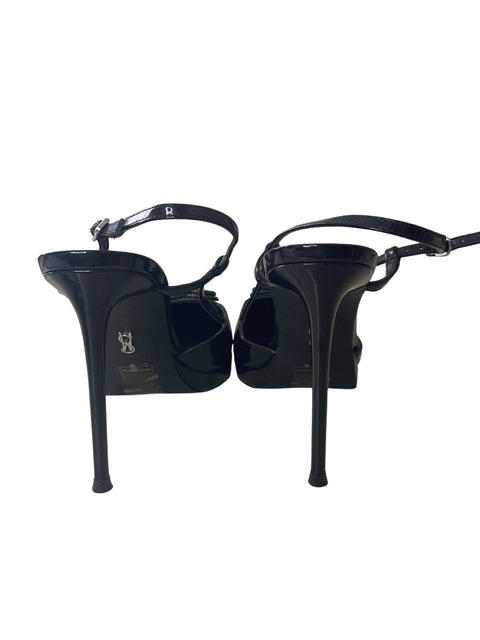 Zapato Steve Madden Punta cerrada Destalonado Negro - Talla 9