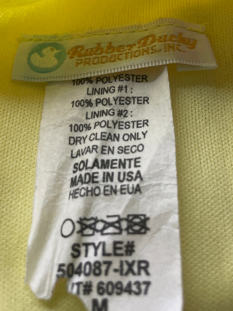 Vestido De Fiesta Rubber Ducky Maxi Cuello redondo Amarillo - Talla M