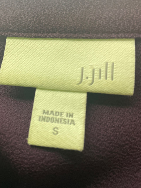 Vestido J.jill Suelto Manga larga Morado - Talla S