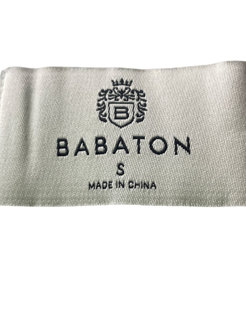 Camisa Babaton Rayas Botones Azul - Talla S
