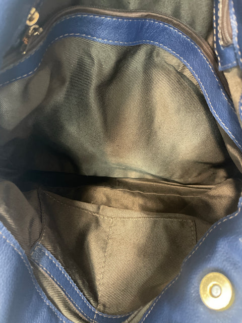 Cartera Corello Assa Botones Azul - Talla U