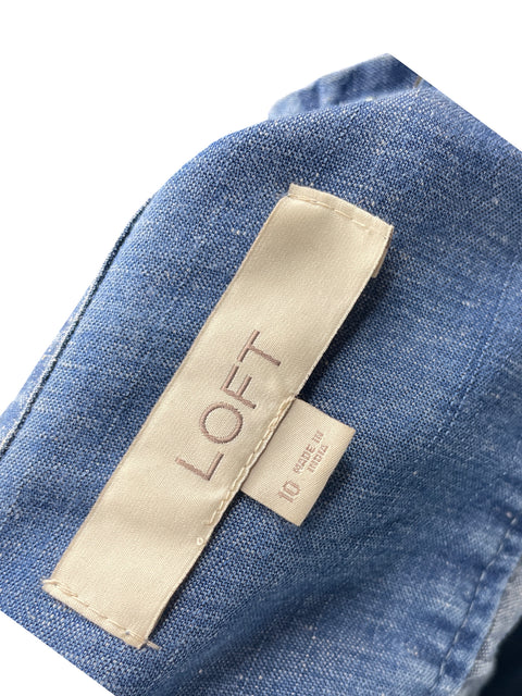 Vestido Loft Azul - Talla 10