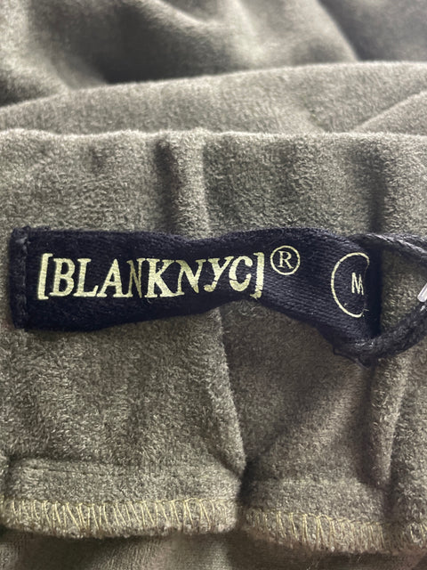 Short Blanknyc Elastico Liso Verde - Talla M
