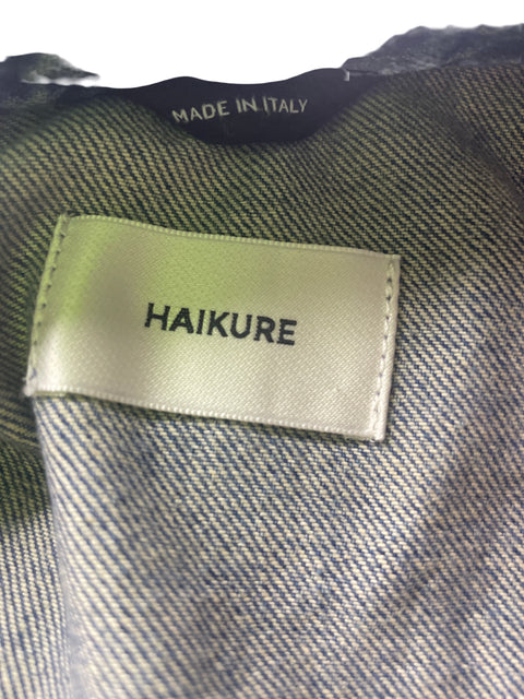 Chaqueta Haikure Botones Manga corta Azul - Talla M