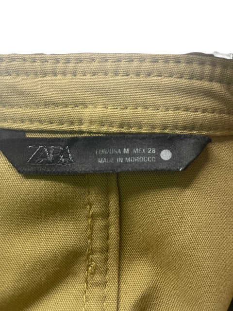 Chaqueta Zara Botones Manga corta Marrón - Talla M