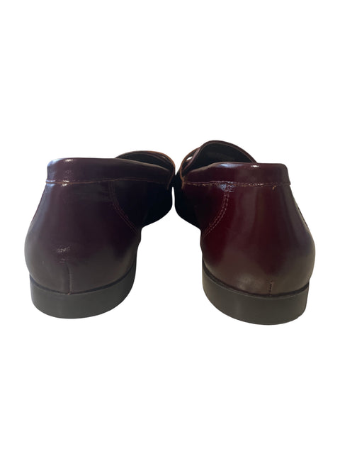 Zapato Zara Cerrado Cuero Marrón - Talla 39