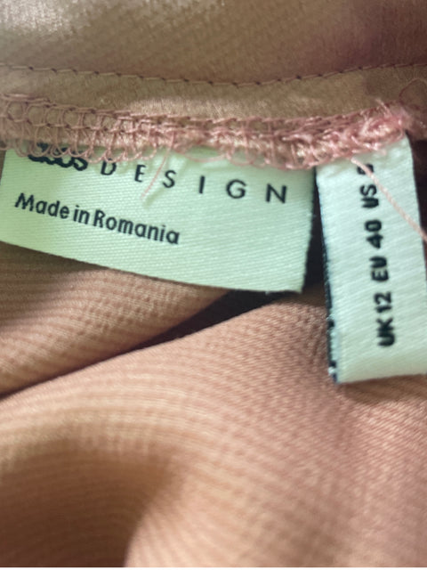Blusa Asos Manga corta Suelto Rosado - Talla 8