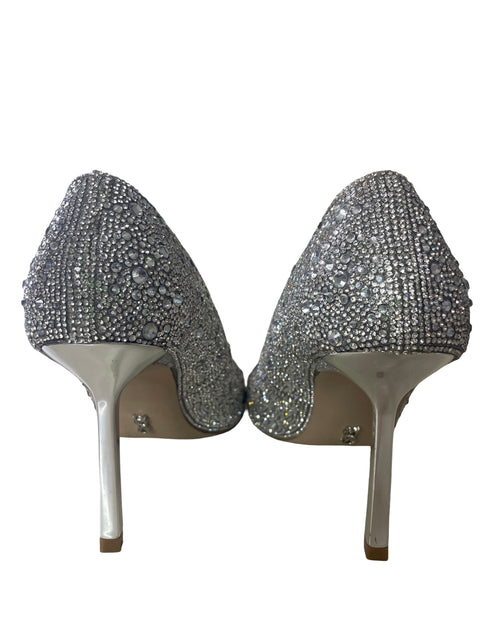 Zapato Steve Madden Brillo Punta cerrada Plateado - Talla 8.5
