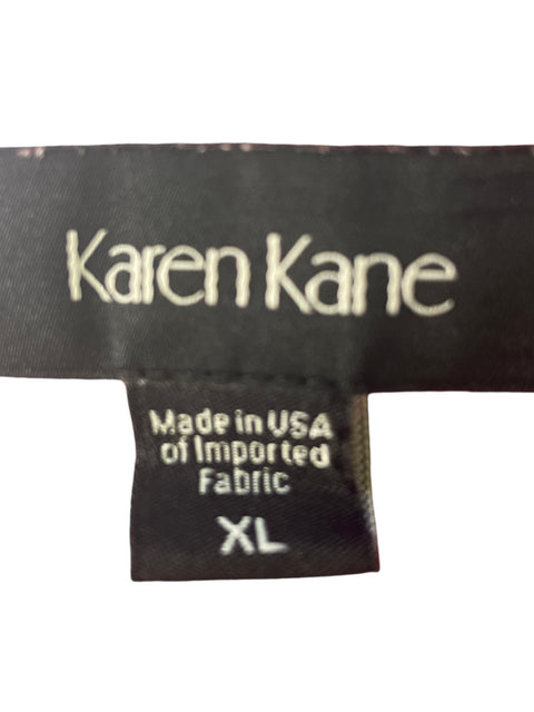 Blusa Karen Kane Manga larga Cuello v Rojo - Talla XL