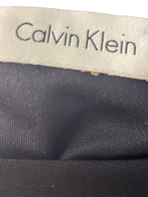 Vestido Calvin Klein Lentejuelas Manga larga Negro - Talla S